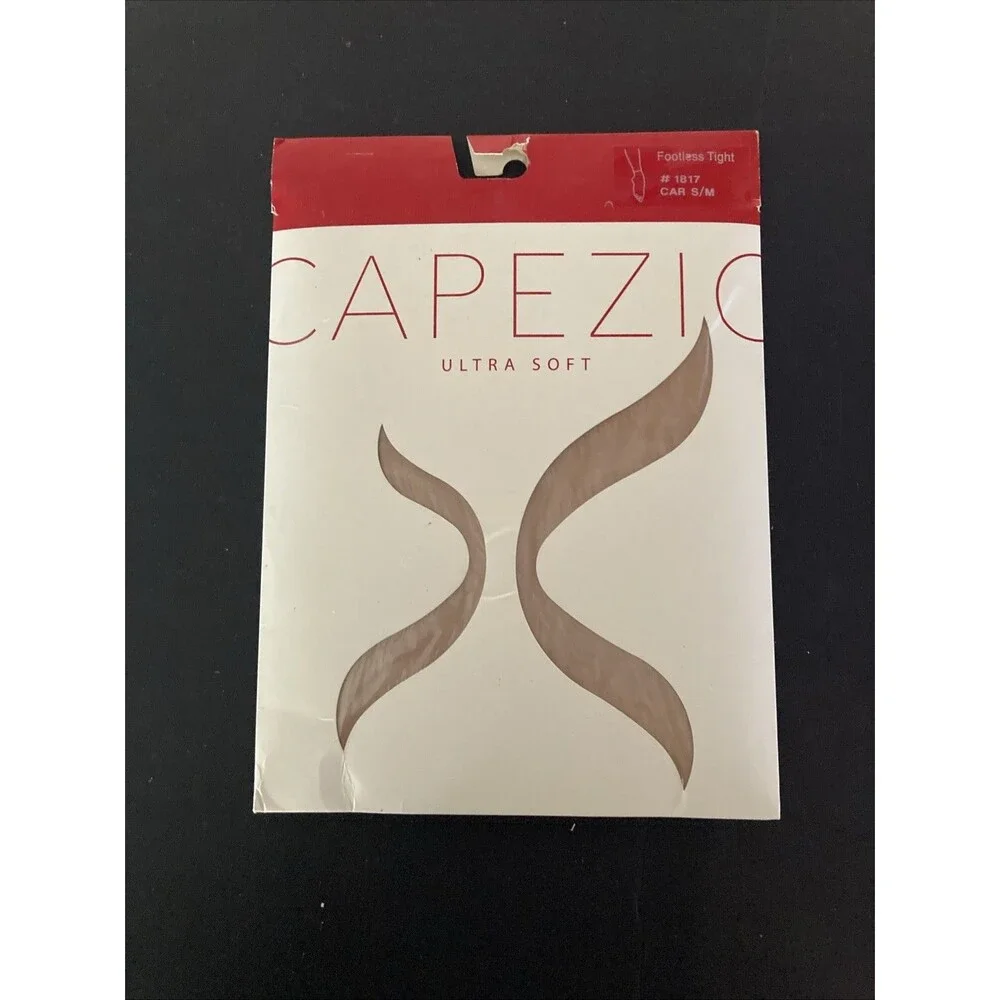 Capezio Ultra Soft Footless Tight CAR #1817 Size Small/ Medium New Unopened